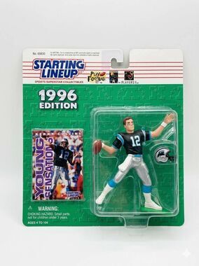 🔹️Vintage NIB 1996 Kerry Collins Carolina Panthers Starting Lineup